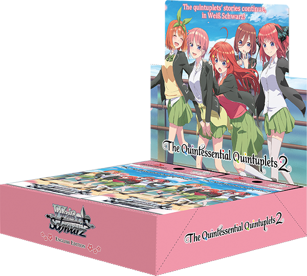 Weiss Schwarz - The Quintessential Quintuplets Booster Display