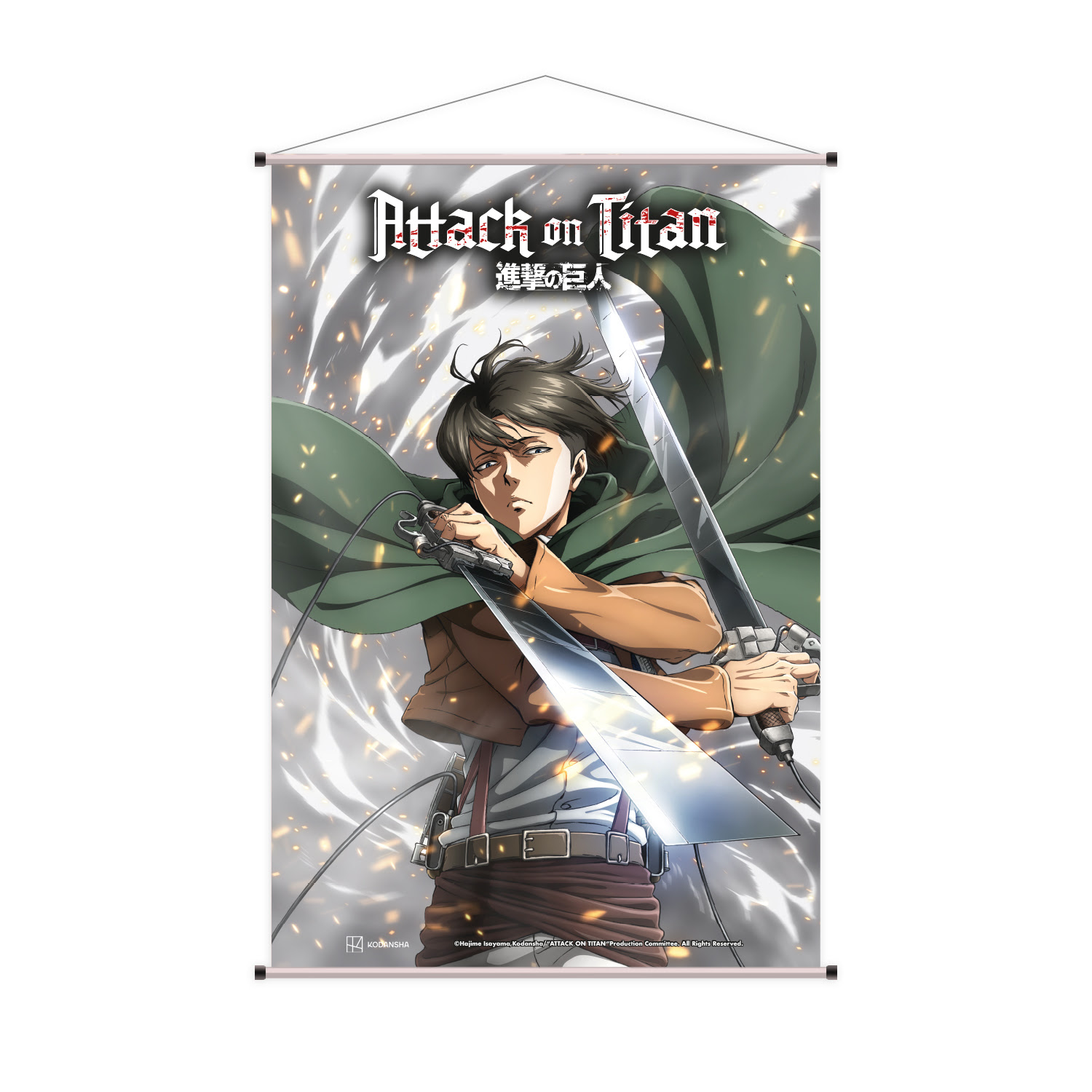 Levi Wallscroll from Attack on Titan by Sakami