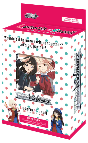 Weiss Schwarz Lycoris Recoil Trial Deck English Version
