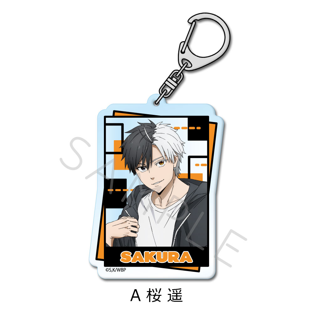 Haruka Nanase & Albert sold Volandel Kaede Kinjo 2 Acrylic Keychains