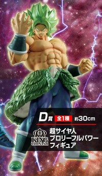 Figurine Ichibansho Super Saiyan Broly Full Power vs Omnibus Dragon Ball Z  30cm