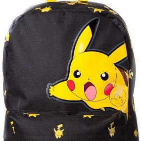 Big Pikachu Pokémon Backpack Difuzed