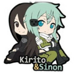 Sword Art Online II Niitengomu Gummi Anhänger - Kirito und Sinon kaufen bei  Figuya