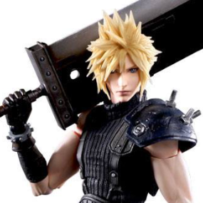 final fantasy vii remake play arts kai cloud strife version 2
