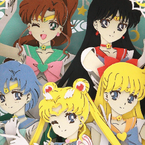 Buy Sailor Moon - Mercury - Mars - Jupiter - Venus - Pretty Guardian Sailor  Moon Eternal - Paper Theater online