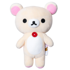 white rilakkuma plush