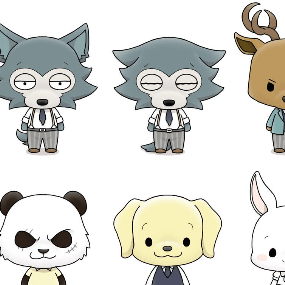 Beastars best sale chokorin mascots