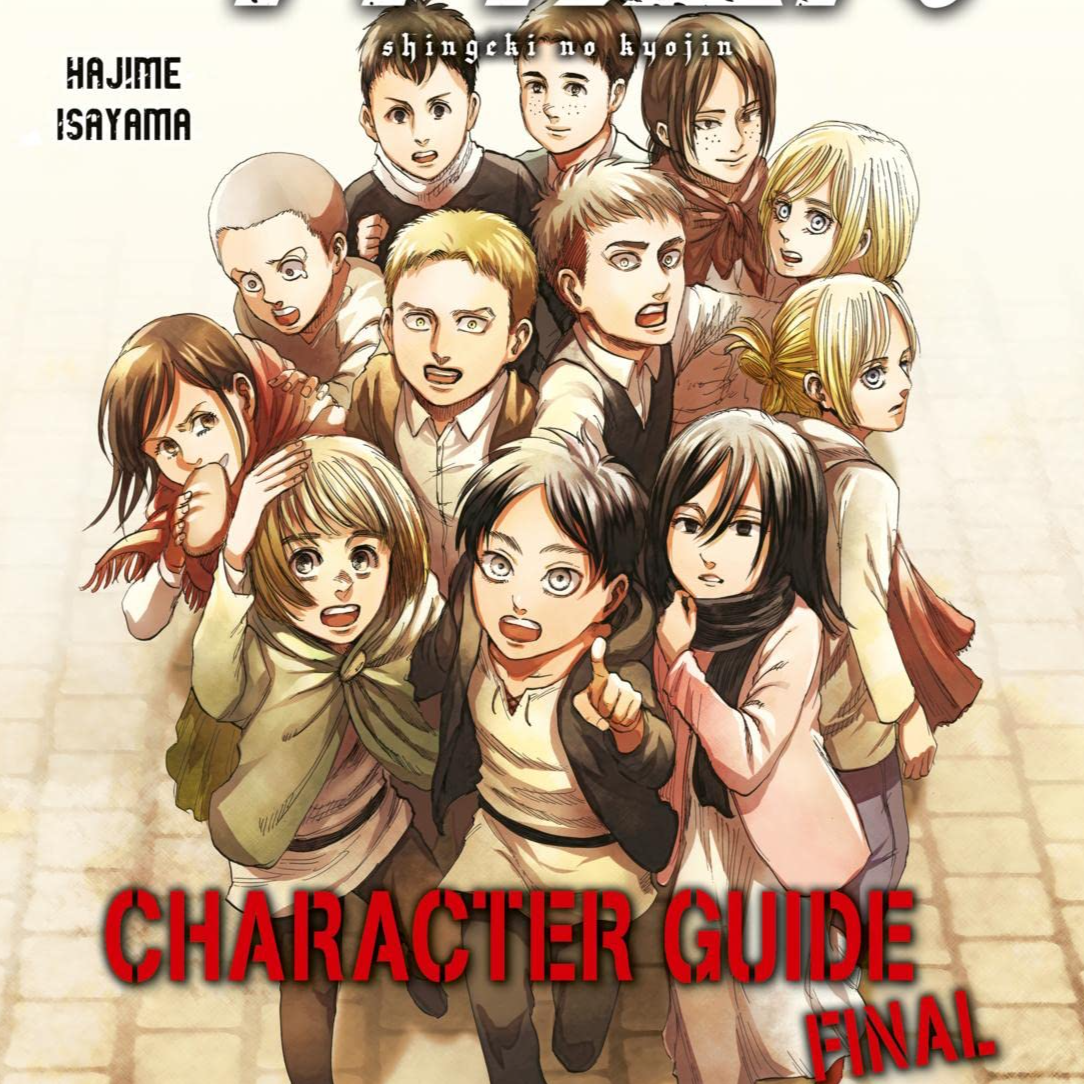 Attack on Titan Character Guide Final One Shot | Carlsen Manga ...