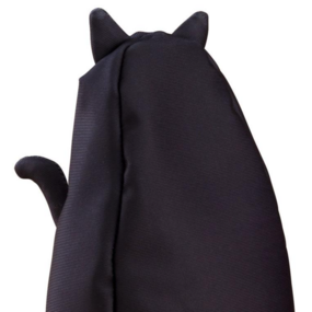 Black cat bean outlet bag chair