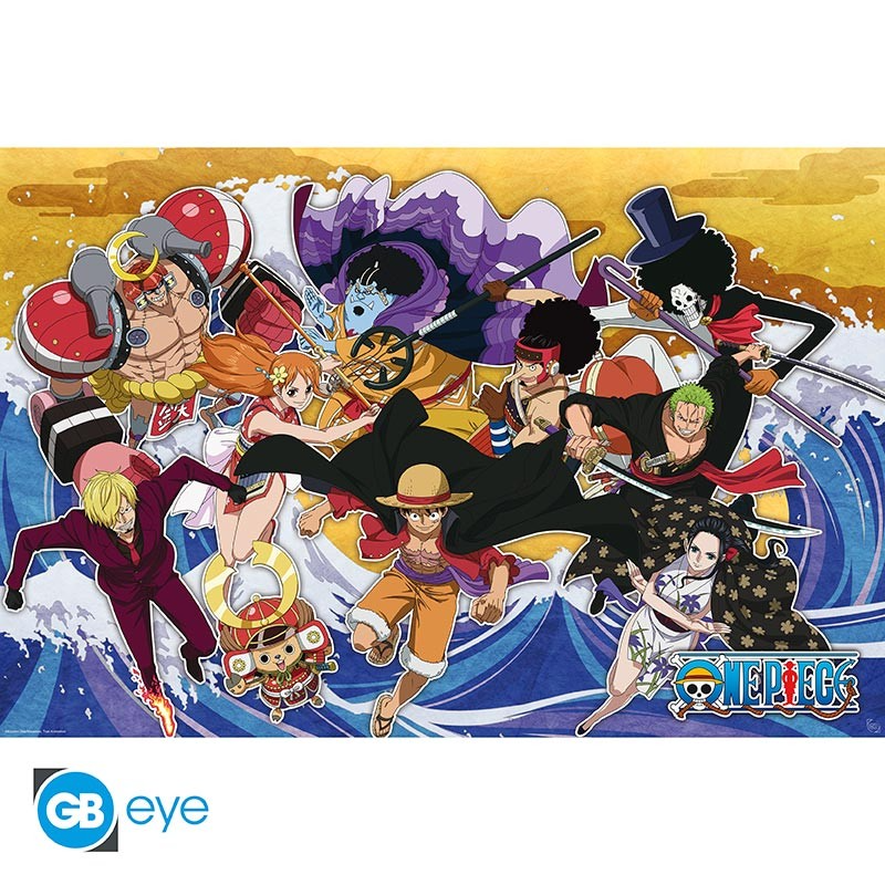 One Piece - Deko-Aufkleber inkl. Kaugummi - Ensky - 10 g online kaufen