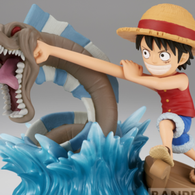 ONE PIECE WORLD COLLECTABLE FIGURE LOG STORIES-MONKEY.D.LUFFY & NAMI-, ONE  PIECE