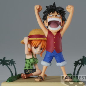 MEGA CAT PROJECT ONE PIECE Nyan Piece Luffy & Rivals Mini Figure Toy Rob  Lucci
