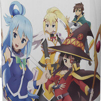 Konosuba Aqua Darkness Megumin Satou Kazuma Wall Scroll